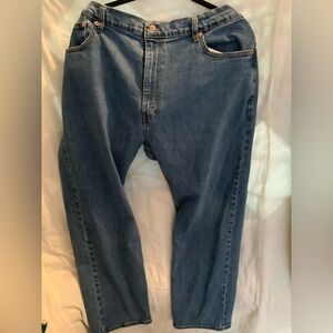Levi's Relaxed Fit Blue Jeans for Men 44x30